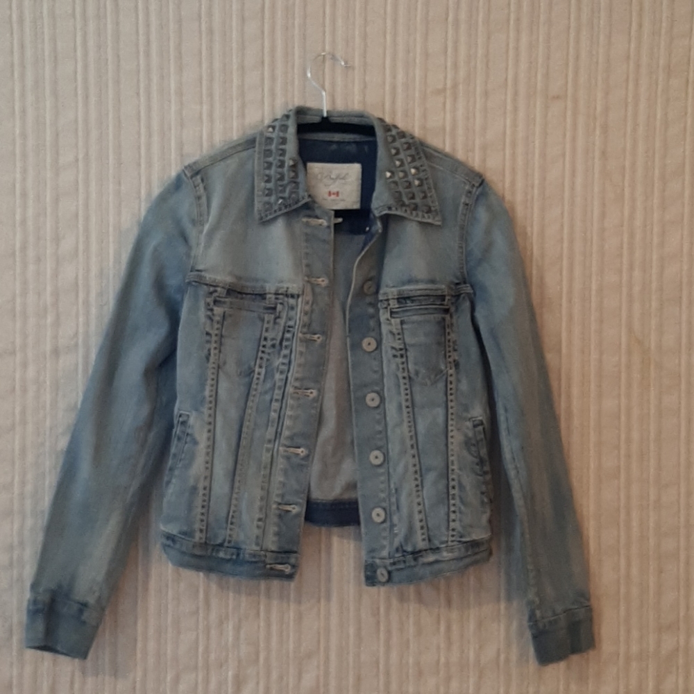 Buffalo studded denim jacket
